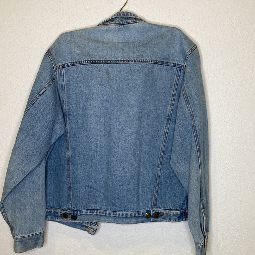 Big Dogs Santa Barbara Vintage Men’s Button Down Denim Jacket EUC Sz Sm Cotton - Picture 5 of 10